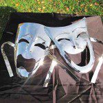 Wall Hanging - Comedy-Drama Theater Masks2